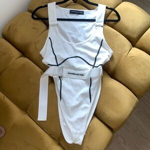 NWOT Extreme High waisted Bodysuit US 8 UK 12